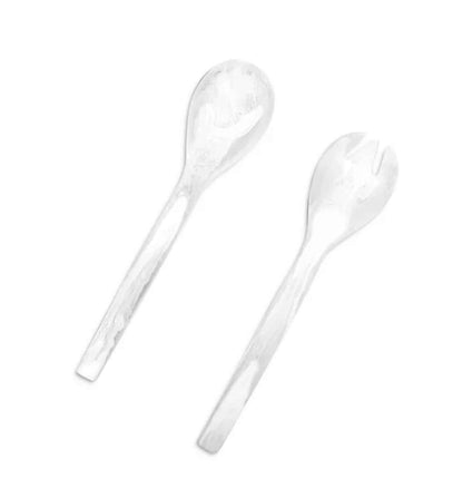 Everyday Salad Servers - White image