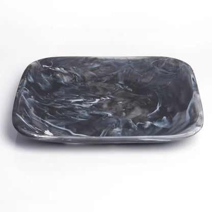 Nashi Home Square Tray - Black, Medium image