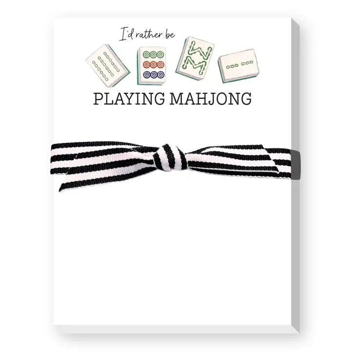 Mah Jong Mini Notepad