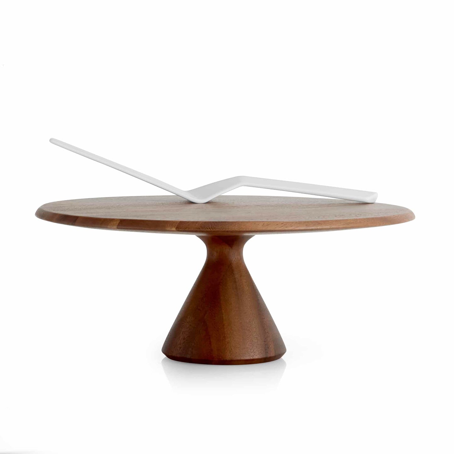 Nambe' Cake Plate with Server image 0