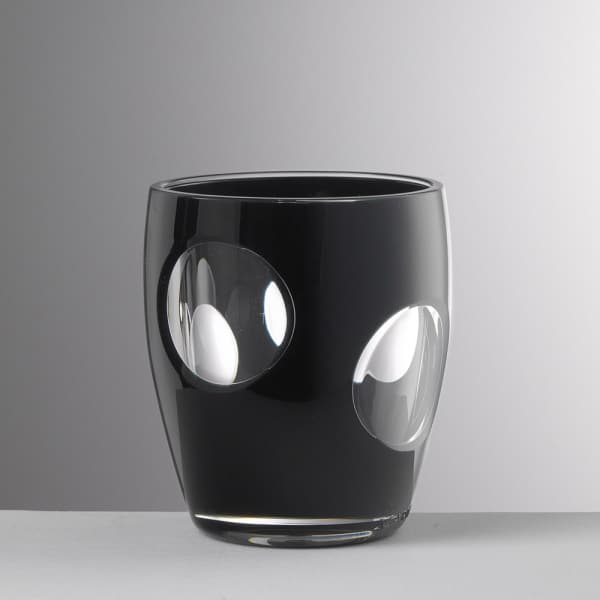Fisheye Acrylic Drinkware - Set of 4 - Tumbler, Black image