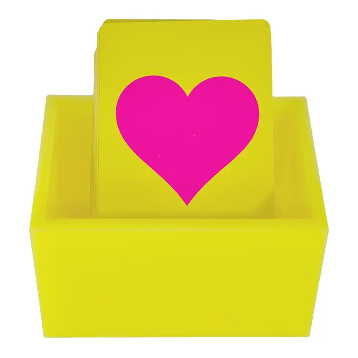 Canasta Card Holder - Yellow image
