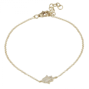 14k Yellow Gold Diamond Bracelet image 0