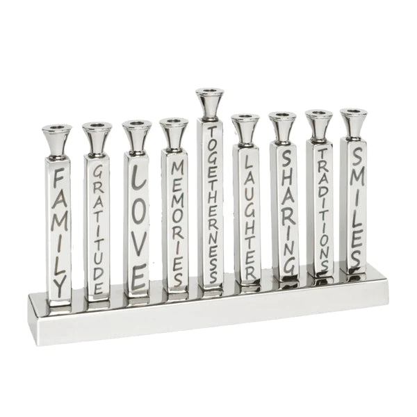 Stainless Steel Menorah image 0
