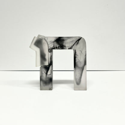 Chai Resin Sculpture - Black image