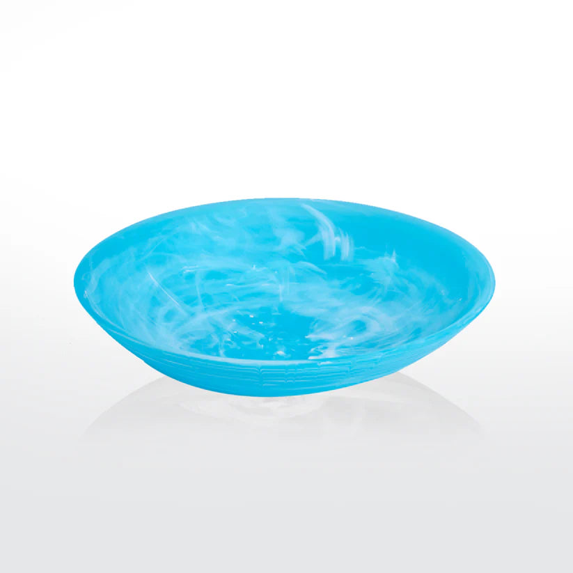 Nashi Home Swirl Bowl - Aqua, Medium image