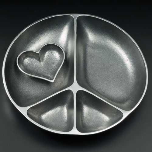 Serving Peace with Heart Dish image 0