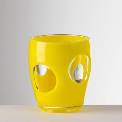 Fisheye Acrylic Drinkware - Set of 4 - Tumbler, Yellow image