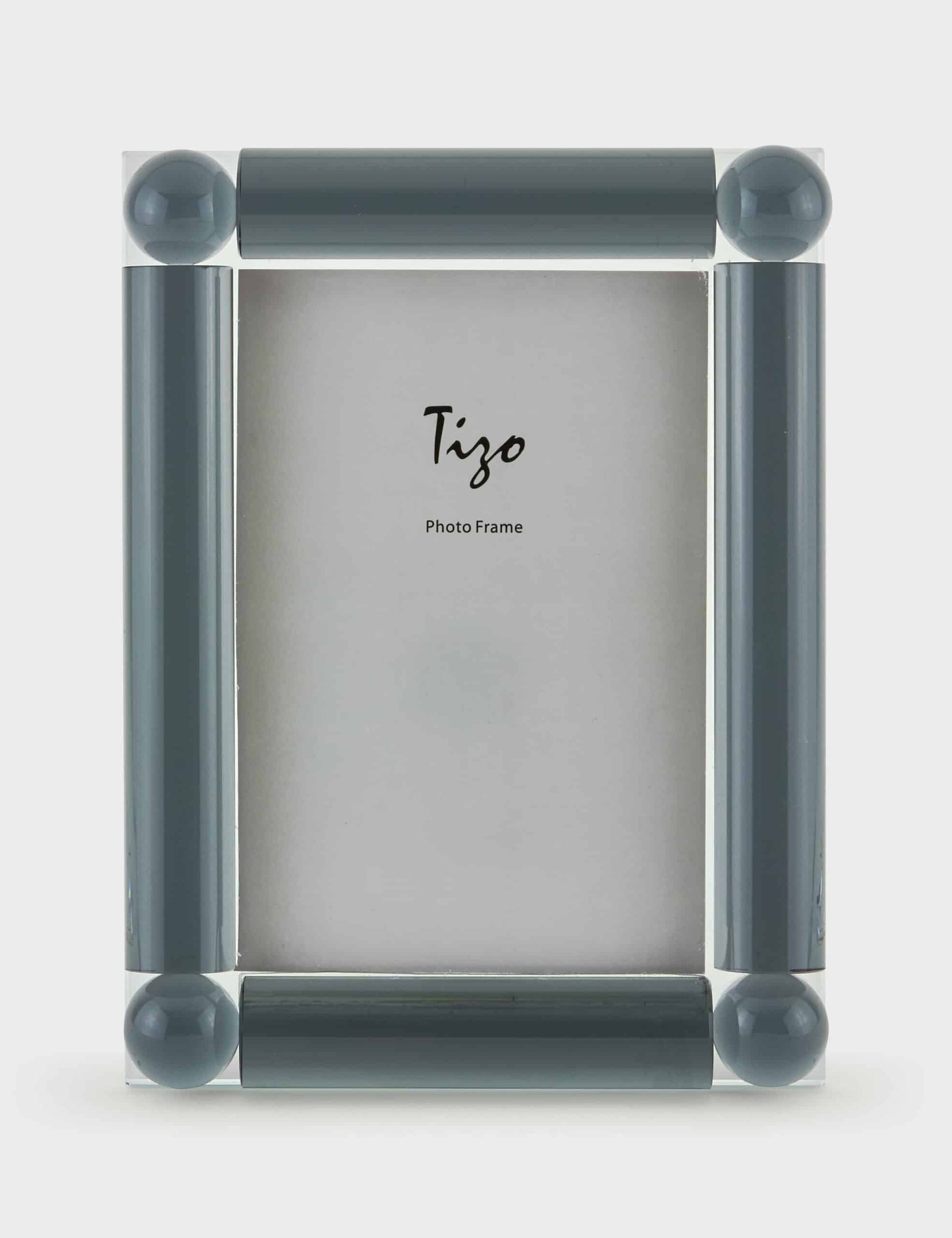 Tizo Crystal 4 Corner Ball Frame - 5x7, Black image