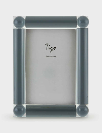 Tizo Crystal 4 Corner Ball Frame - 5x7, Black image