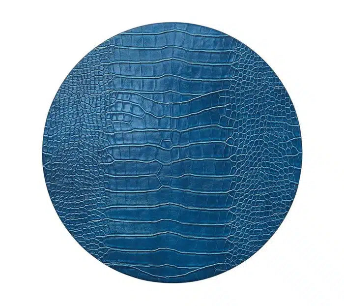 Kim Seybert Croco Placemat - Set of 4 - Sapphire image