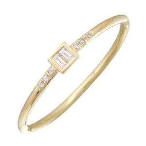 14k Yellow Gold Diamond Ring image 0