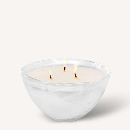 Kosta Boda Contrast White Candle image 0