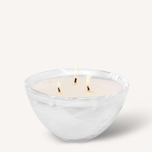 Kosta Boda Contrast White Candle image 0