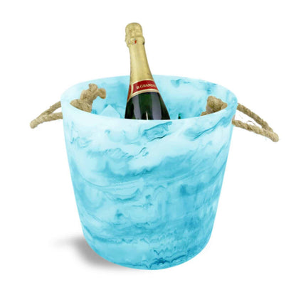 Resin Ice Bucket - Aqua image