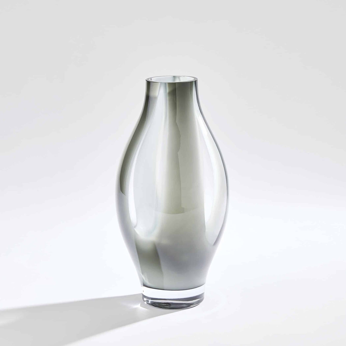 Fly Through Vase - Medium, Grey image