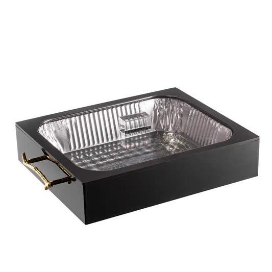 Lucite Pan Holder with Lid image 0