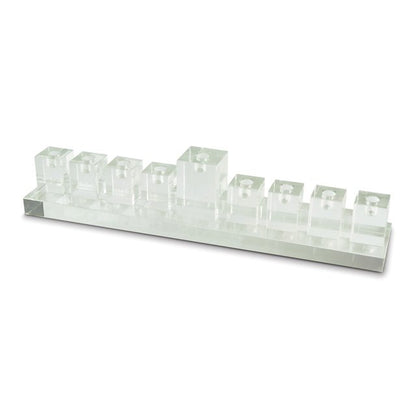Crystal Glass Menorah image 0