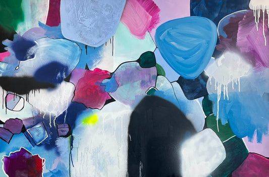 Annie Mandlelkern: Outside the Lines Canvas Art image 0