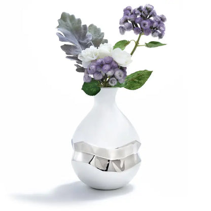 Talianna Oro Vase - Silver, Bud Vase image