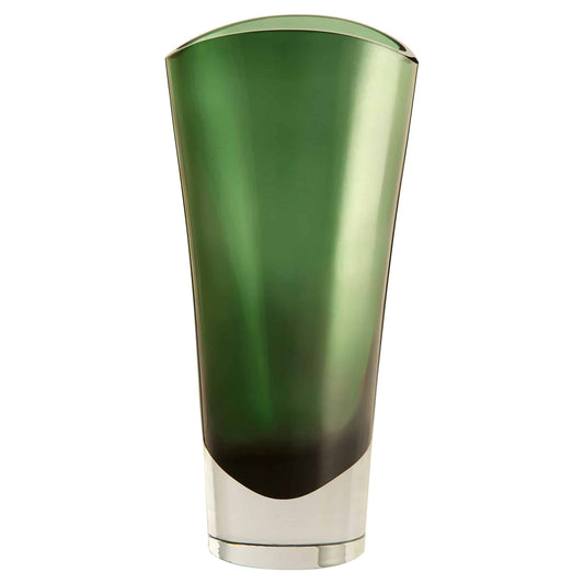 Muzo Vase - Clear Emerald Green image 0
