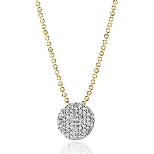 14K Diamond Mini Infinity Necklace image 0
