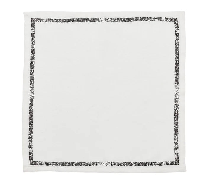 Kim Seybert Impression Napkins - Gunmetal image