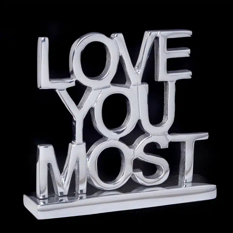 Love Word Sculptures - Love You Most image